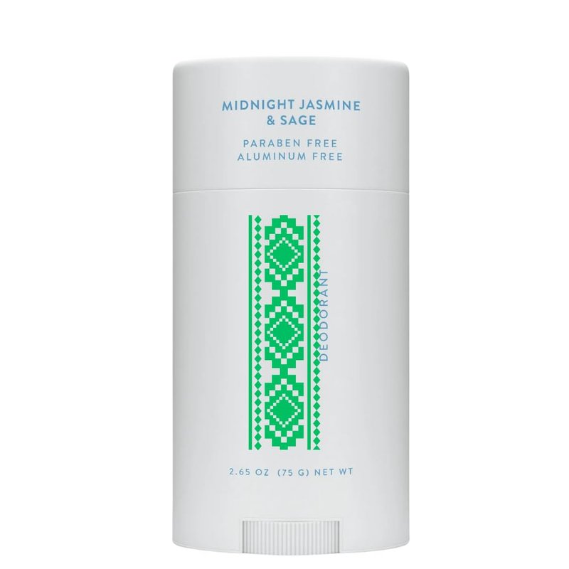 Aluminum-Free Natural Deodorant Stick for Women & Men – 2.65 oz | Long-Lasting Odor Protection with Midnight Jasmine & Sage, Gentle Skin-Friendly Formula