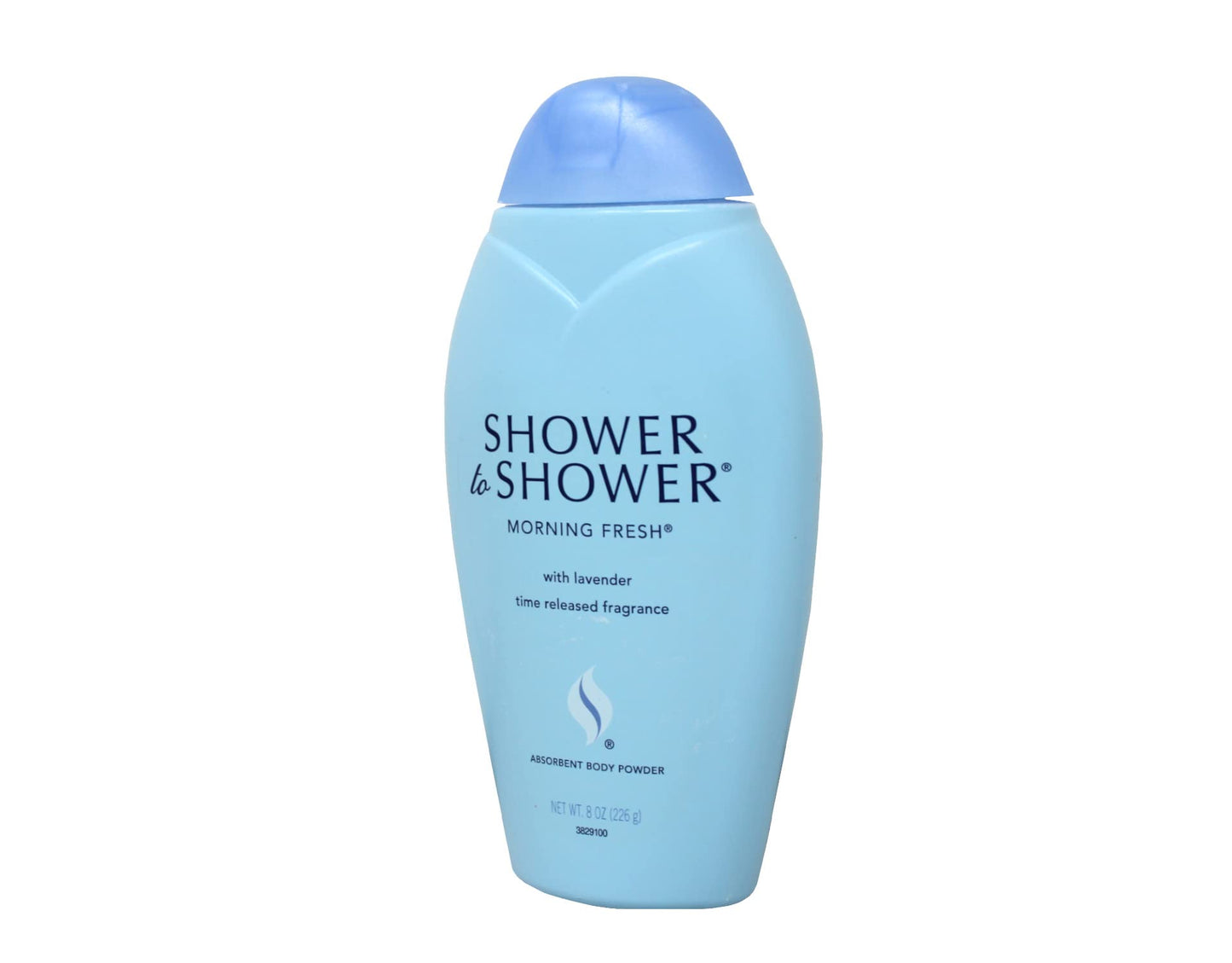 Shower to Shower Morning Fresh Body Powder with Lavender for Men & Women, Talc Free, Sweat Absorbing, Prevents Chafing & Odor, Deodorizing - 8 Ounce