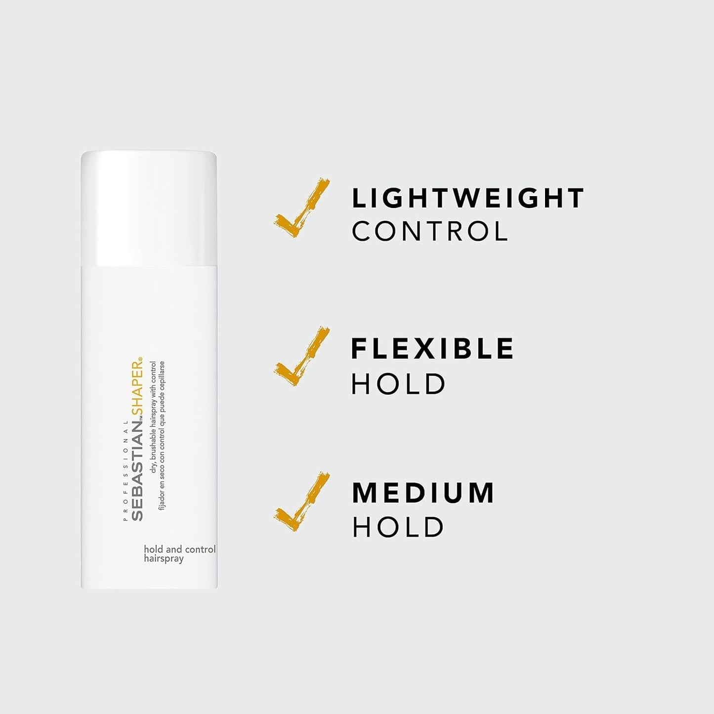 Sebastian Professional No.Breaker, Hair Bonding Treatment, Breakage and Damage Repair Leave-In Spray + Bundle of Shaper Regular Hair Spray, 1.5 Ounce