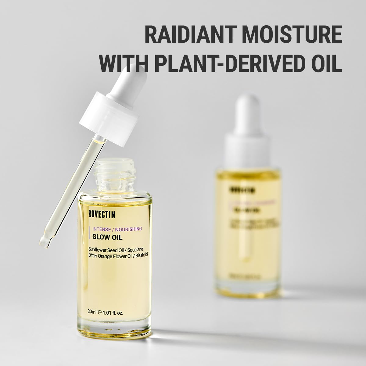 ROVECTIN Barrier Repair Face Oil - Neroli Oil, Antioxidant Anti-Aging Facial Oil | Fast Absorbing, Non-Greasy, Natural Glow for Dry and Sensitive Skin | Vegan, Korean Skincare (1.01 fl oz)