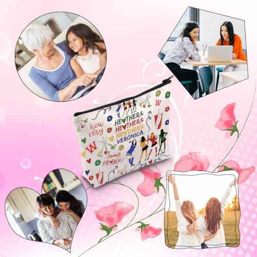 TSOTMO Sisters Musical Survival Bag Musical Queens Inspired Gift With Zipper Muscial Lover Toiletry Bag (Musical how very)