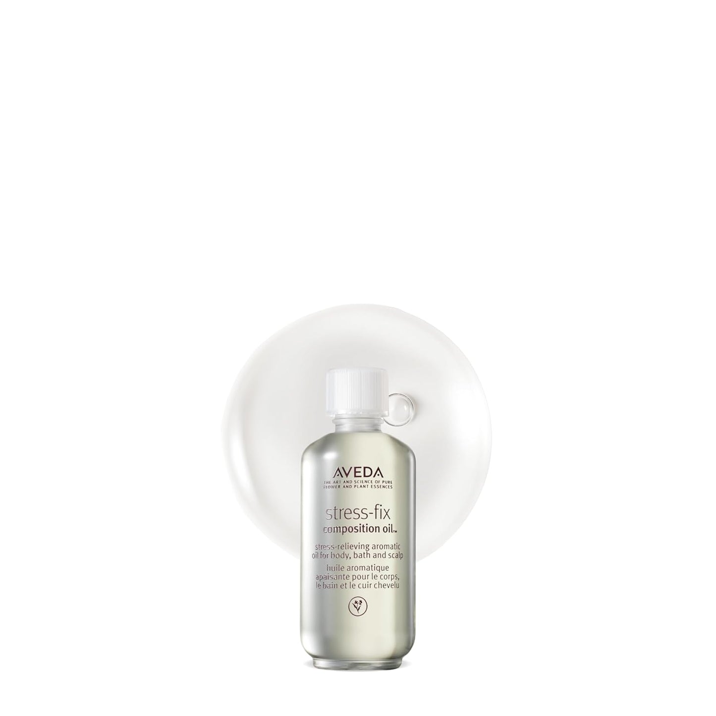 Aveda Stress-Fix Composition Oil - Aromatherapy Bath & Body Oil with Lavender | 1.7 Fl Oz