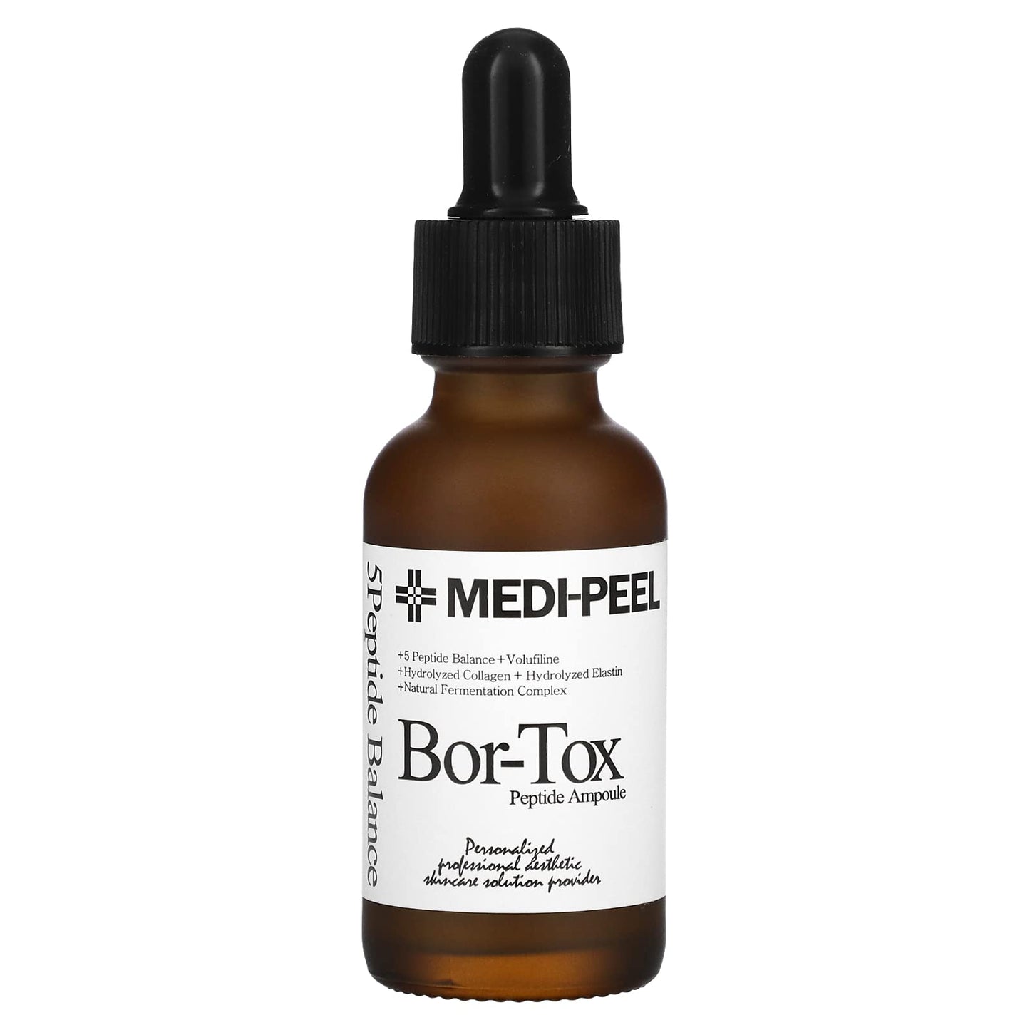Medi-Peel 5Growth Factor Bor-Tox Peptide Ampoule 30ml, Hydrolyzed Collagen, Anti-Aging Serum, Anti-Wrinkle, Skin Elasticity, Blemish Care, Reduce Fine Lines, Hyaluronic Acid, Korean Skin Care