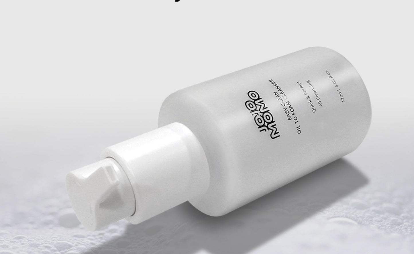 Oil to Foam Cleanser, 120ml, Gentle Korean face wash for daily makeup removal. Refreshes, and deeply cleanses pores. Soap-free, non-drying, safe for sensitive skin. Removes makeup and impurities.