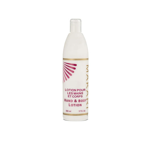 Makari Voile de Corps Hand & Body Lotion (17 fl oz) | Lightweight Moisturizing Lotion with Hyaluronic Acid & Caffeine | Smooth, Soft Feel | Fast-Absorbing, Non-Greasy Formula for Daily Use