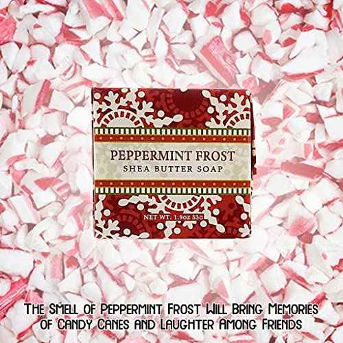 Greenwich Bay Trading Christmas Holiday Soap Sampler - Gift Boxed Set of 4 Assorted Scents