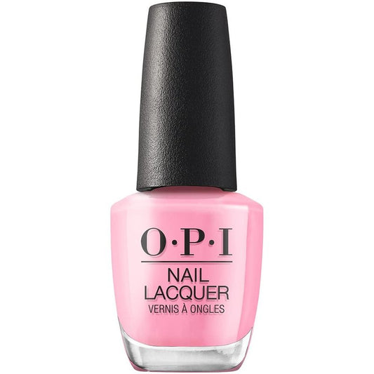 OPI Nail Lacquer I Quit My Day Job | Opaque Bright Pink Crème Chip Resistant Nail Polish | Summer Make the Rules Collection