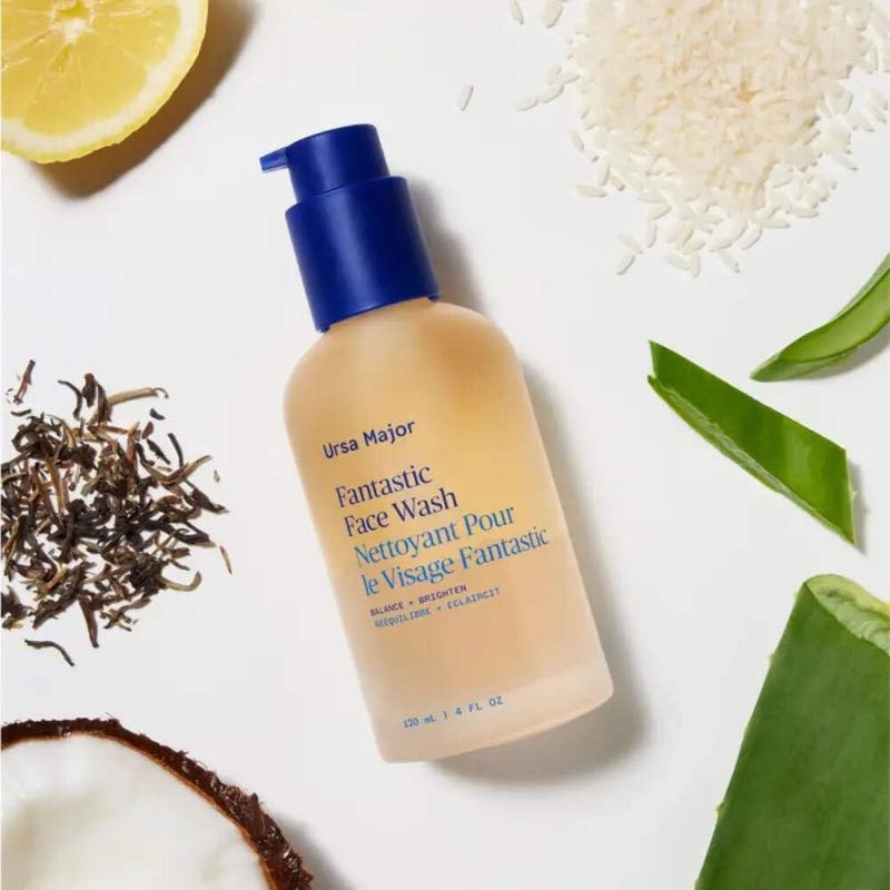Ursa Major Fantastic Face Wash | Natural, Vegan & Cruelty Free | Daily Foaming Facial Cleanser for Men & Women