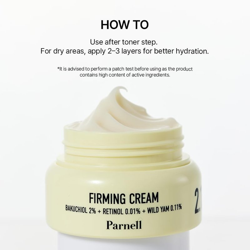 Bakuchiol Retinol Wild Yam Cream - Pore Care Moisturizer for Elasticity & Youthful Skin | K-Beauty (1.69 fl oz)