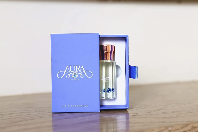 Amira Hair Fragrance - Pure Jasmine & Amber Oil Perfume for Women | Alcohol-Free, Light Oud Scent