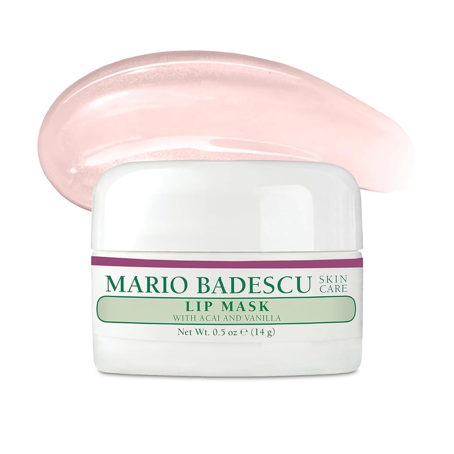 Mario Badescu Lip Mask Overnight Duo Bundle – Lip Moisturizer with Coconut Mango & Acai Vanilla – Hydrating Botanical Treatment Set for Women and Men – Nourishing Skin Care Gift Set for Dry Skin