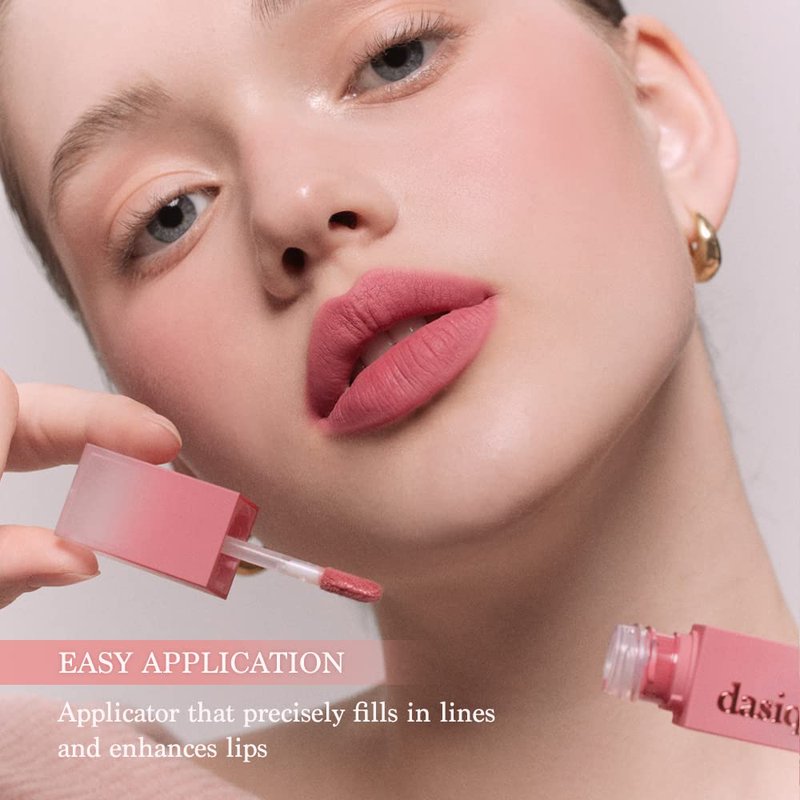 dasique Cream De Rose Tint (13 Mauve Taupe) | AMAZON US ONLY | Velvet Cream Matte Lip Stain, Infused with Rose Water | Vegan