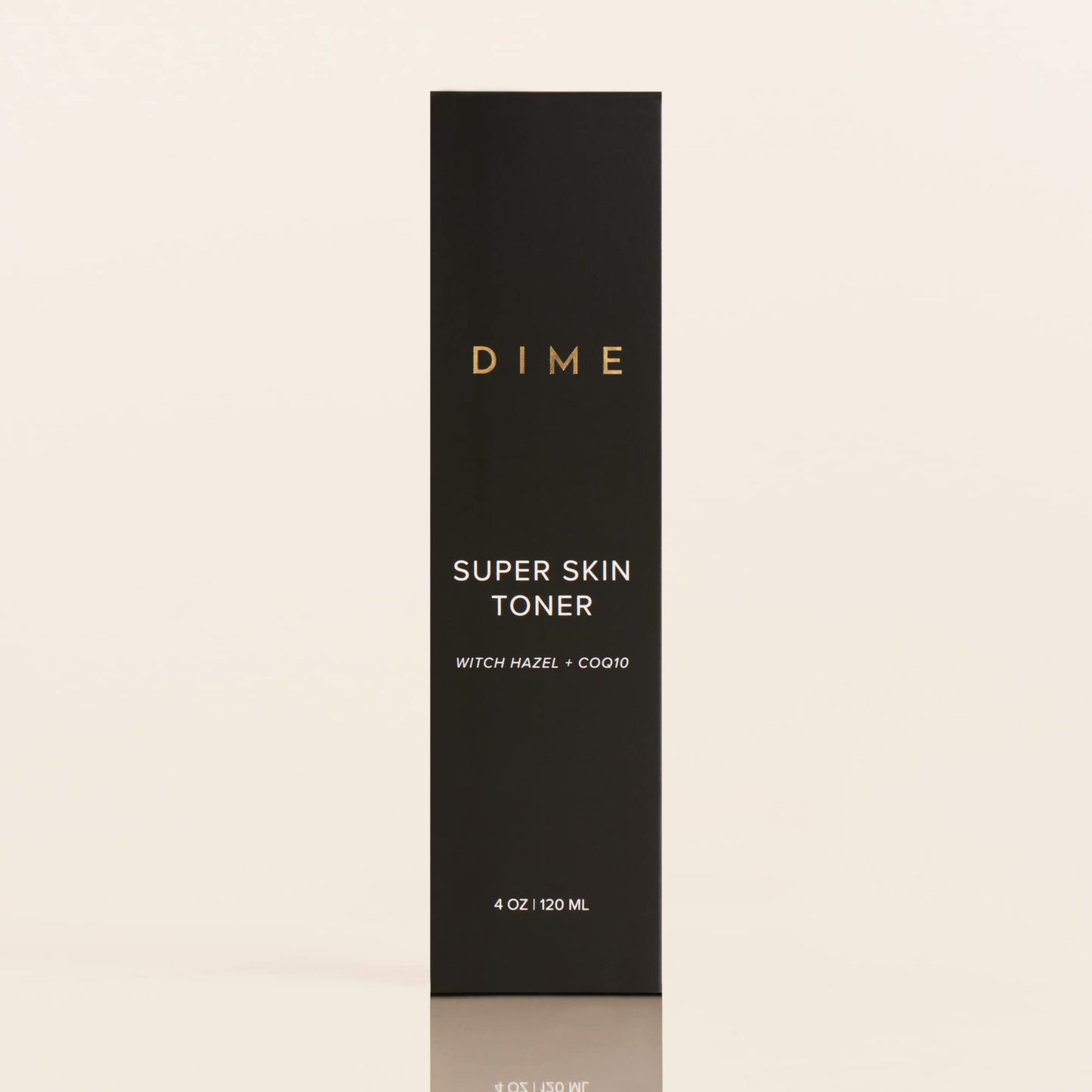 DIME Beauty Super Skin Toner - Alcohol-Free Witch Hazel Face Toner with CoQ10, Hyaluronic Acid & Cucumber Extract, Pore-Tightening Brightening Antioxidant Toner, 4 oz / 120 ml