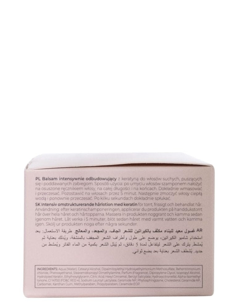 Inebrya Ice Cream Keratin Restructuring Lotion - 12 Pack of 11ml Bottles for Damaged Hair Repair
