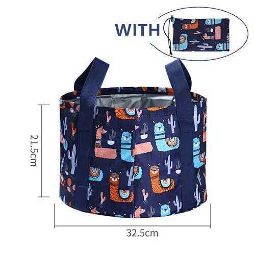 Foot Bath Basin Portable Travel Collapsible Foot Basin Folding Foot Bath Tub Soaking Feet Bucket for Camping Washing