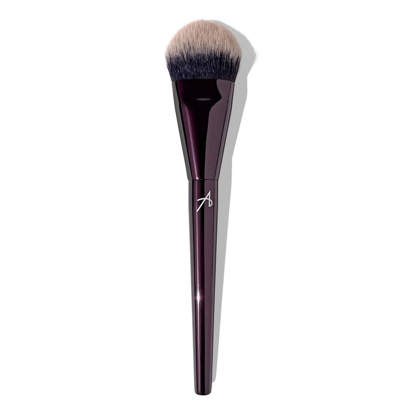 Anisa Beauty Cover & Set Makeup Brush | Professional Foundation, Cream & Powder Brush for Setting and Sculpting with Dense Angled Blending Tip for a Smooth, Flawless Complexion