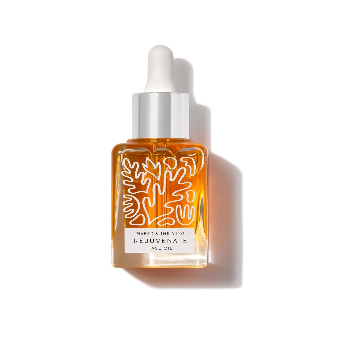 Naked & Thriving Rejuvenate Restorative Face Oil - Organic Vegan Formula for Wrinkle Reduction & Deep Hydration | 1.18 oz (35 mL)
