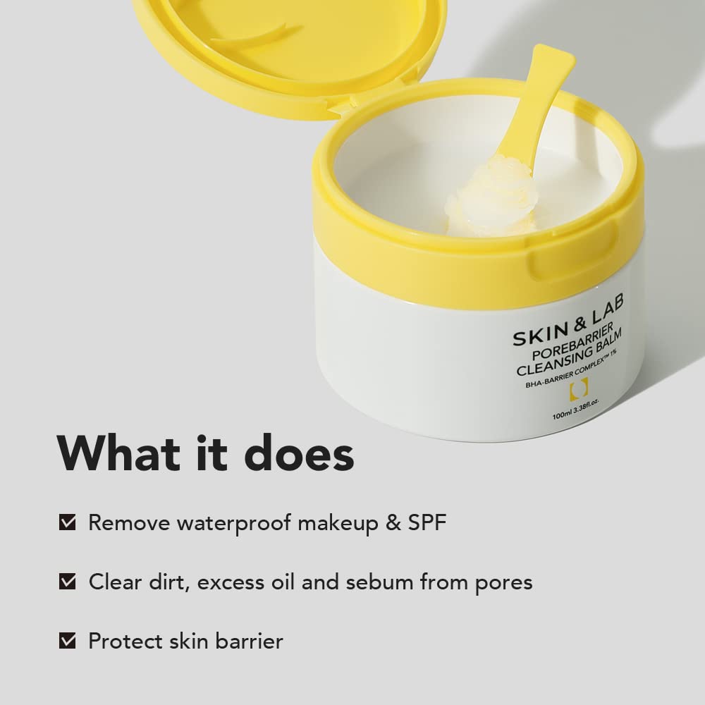 SKIN & LAB SKIN SCIENCE SOLUTION Double Cleansing Set Included Cleansing Balm & Cleanser