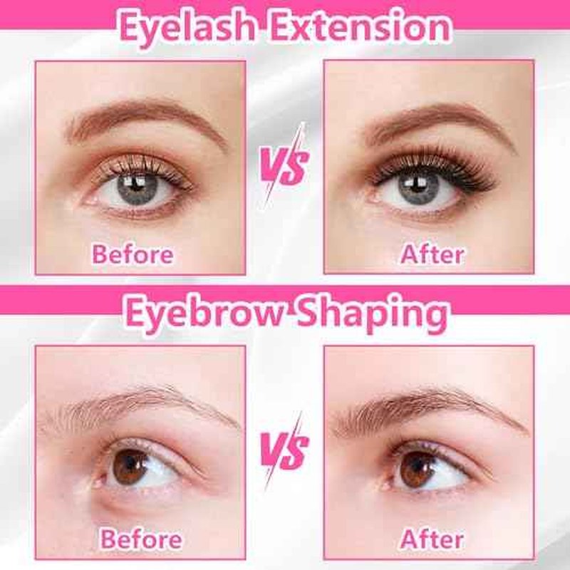 Micro Eyebrow Brush Set with Cap 50Pcs Eyelash Spoolies Comb Brow Lamination Brush Mini Spoolie For Eyelash Extensions Lash Lift Tools