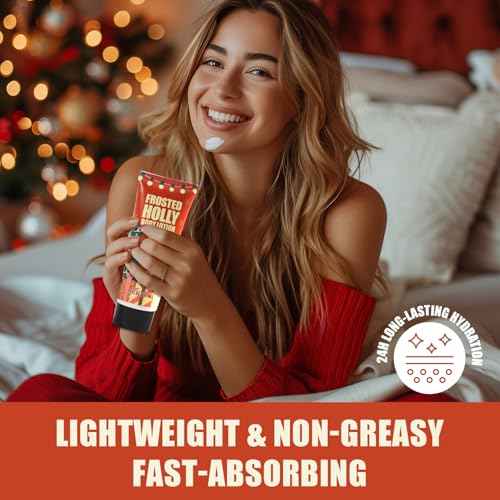 Christmas Bath Gift Set for Women, 5 PCS Bath and Body Gift Set,Holiday Stocking Stuffers with Shower Gel, Body Lotion, Mini Towel,Birthday Gifts for Women