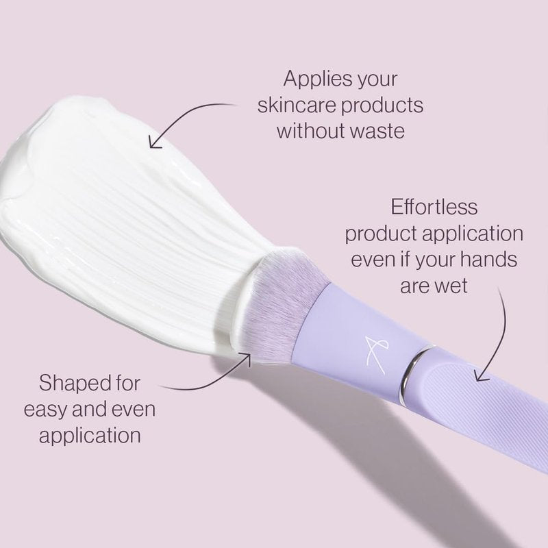 Anisa Beauty Pinnacle Skin Brush | Facial Skincare Brush for Moisturizing Cream, Lotion & Gel Application | Soft, Vegan & Cruelty-Free Fibers for Smooth, Even Skin Prep
