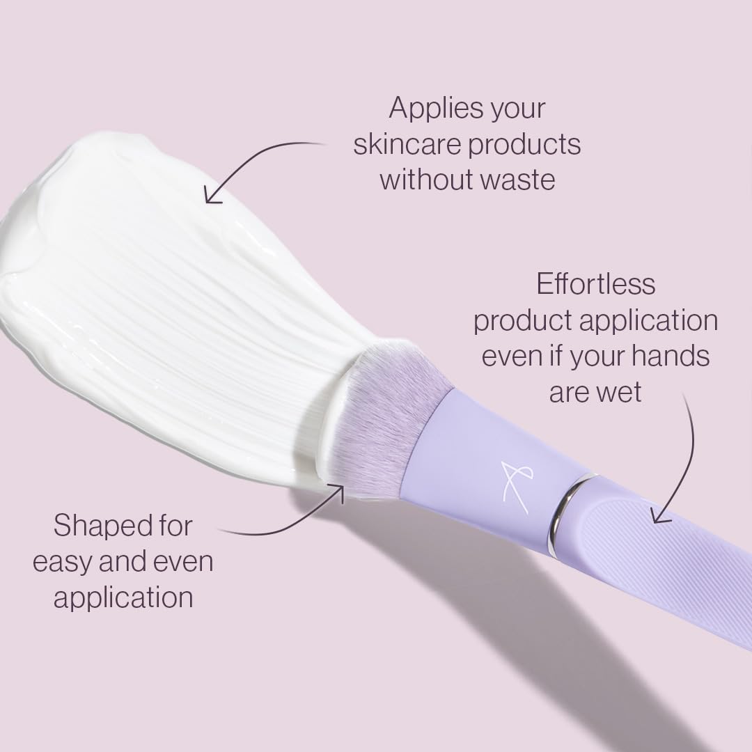 Anisa Beauty Pinnacle Skin Brush | Facial Skincare Brush for Moisturizing Cream, Lotion & Gel Application | Soft, Vegan & Cruelty-Free Fibers for Smooth, Even Skin Prep
