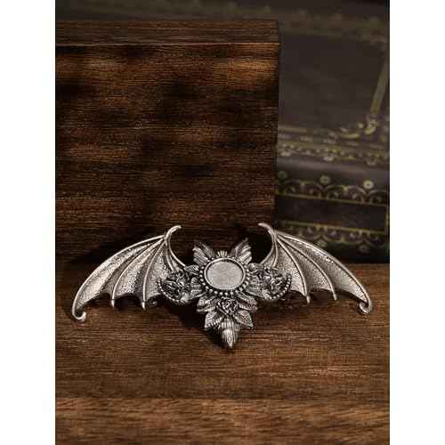 HAQUIL Vintage Gothic Bat Sun Hairpin, Punk Rock Hair Clip for Women Hair Accessories