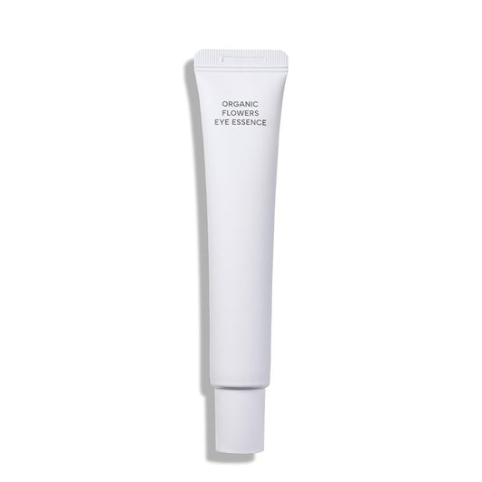 Whamisa Organic Flowers Eye Essence, Waterless Formula, Fermented Ingredient Formula for Under-Eye Radiance, Hydration & Elasticity Care, Korean Skin Care (30ml)