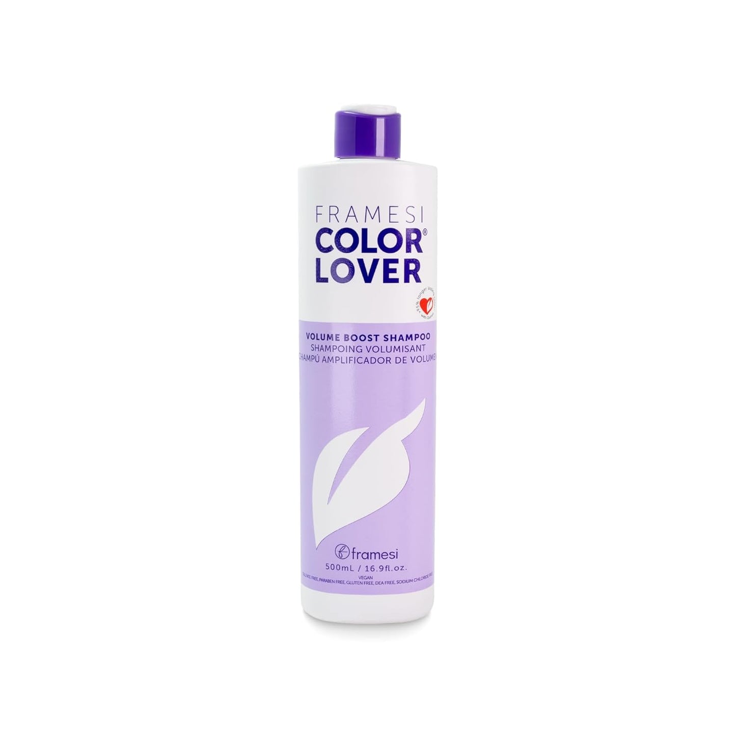 Color Lover Volume Boost Shampoo - Sulfate-Free Volumizing Shampoo for Color Treated Hair with Quinoa & Aloe Vera | 16.9 Fl Oz