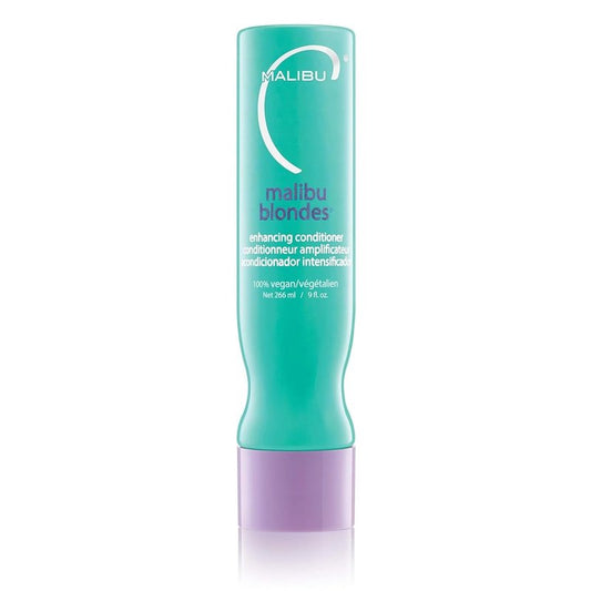 Malibu C Blondes Enhancing Conditioner - Hydrating Formula for Natural & Processed Blondes | 9 oz, Protects from Damage