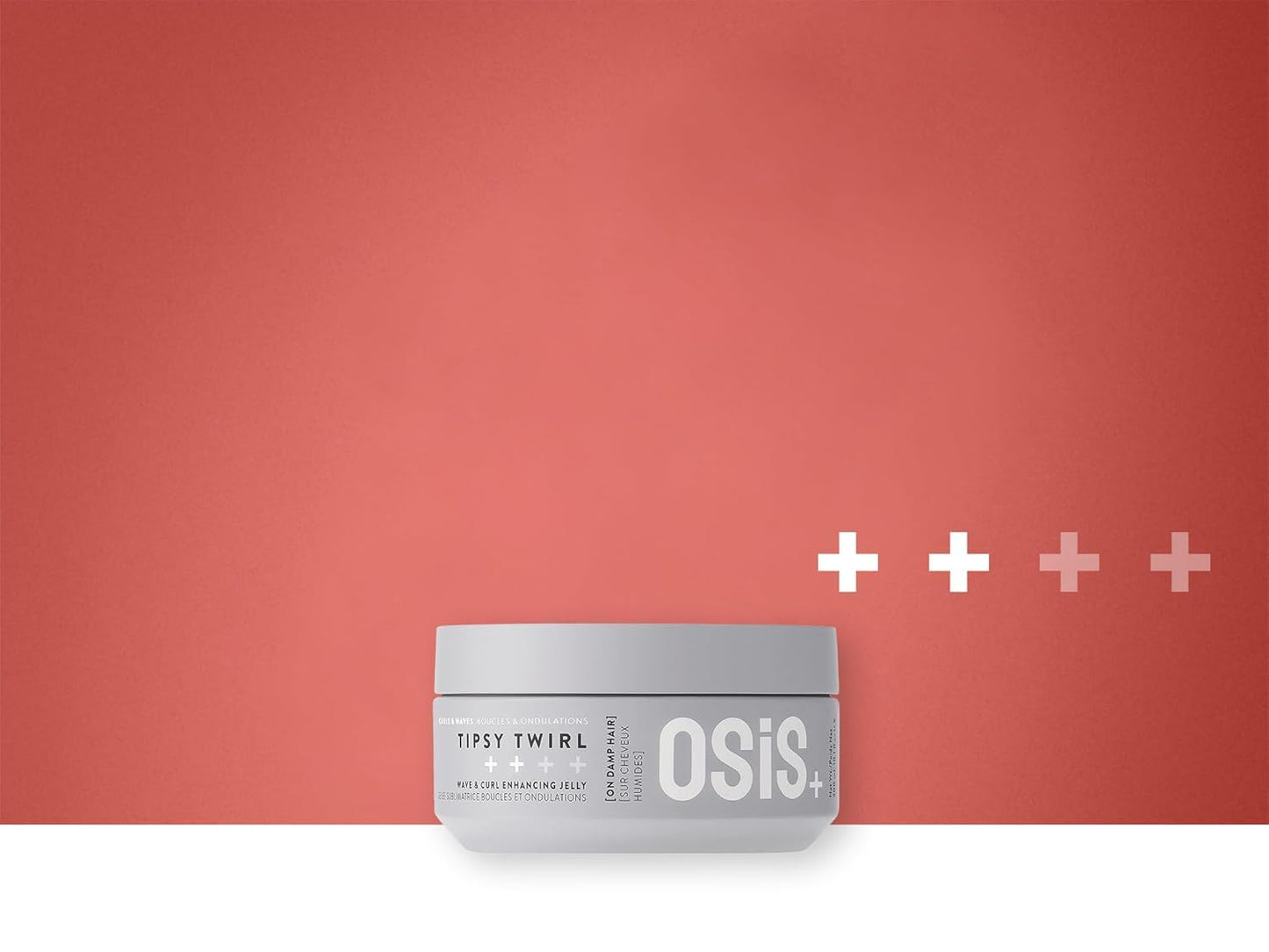 OSiS+ Tipsy Twirl Curl Cream, 10.1 Fl Oz – Medium Hold Curl Enhancer for Defined Waves, Lightweight Volume & Humidity Protection