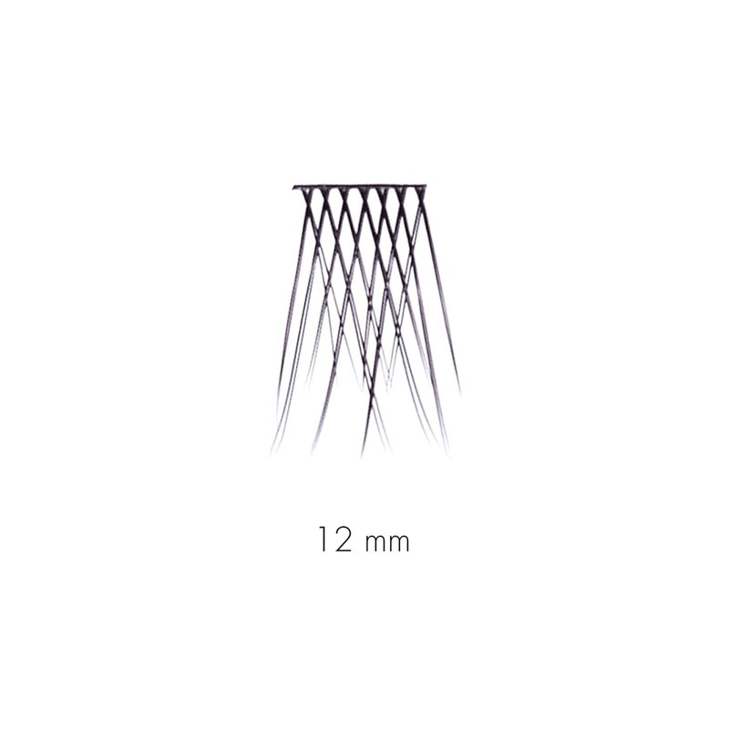 No Lash Cluster Duo False Eyelashes - Natural & Defined Look | Easy Application | Vegan & Cruelty-Free (10mm + 12mm)