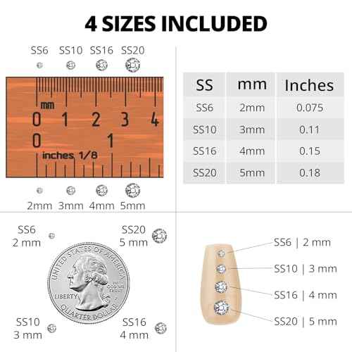 b7000 Glue with 7500Pcs Silver Clear Rhinestones for Crafts Clothes Clothing Fabric, Shiny Flatback Crystals Gems for Crafting Shoes Shirt, Flat Back Diamonds Set Badazzle kit Jewels 2-5mm 4 Sizes Mix