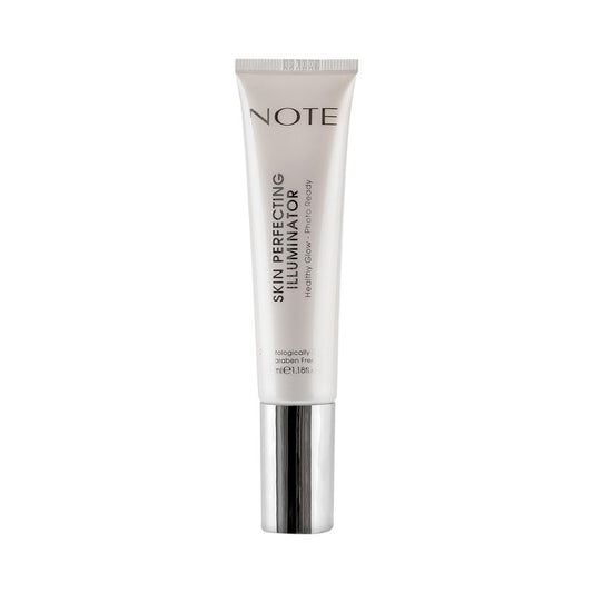 NOTE Skin Perfecting Illuminator – Primer for Face Before Makeup - Makeup Primer with Argan Oil and Vitamin E for Hydrated Glow - 1.2 oz