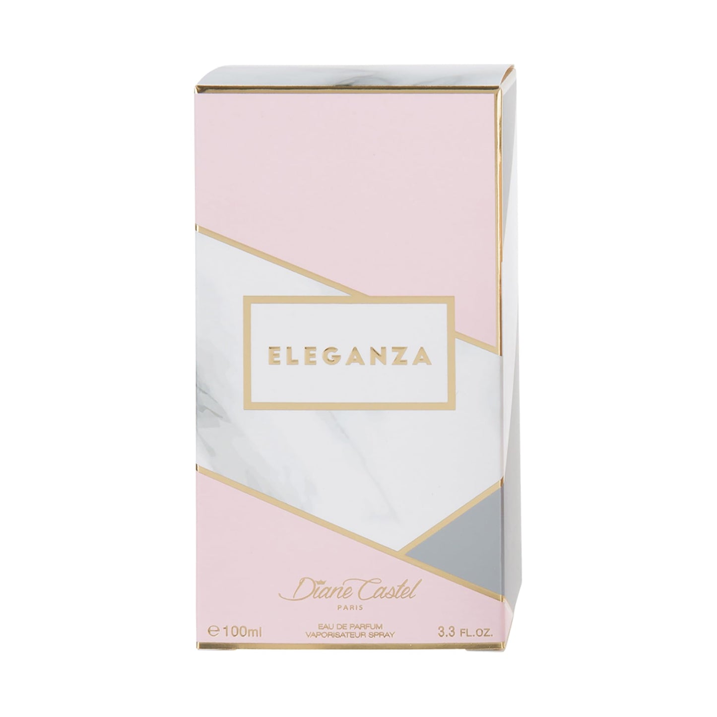 Diane Castel Eleganza - Fruity Chypre Fragrance - Perfume for Women - Notes of Strawberry, Bergamot, Orange Blossom, Jasmine, and Vanilla - 3.3 oz