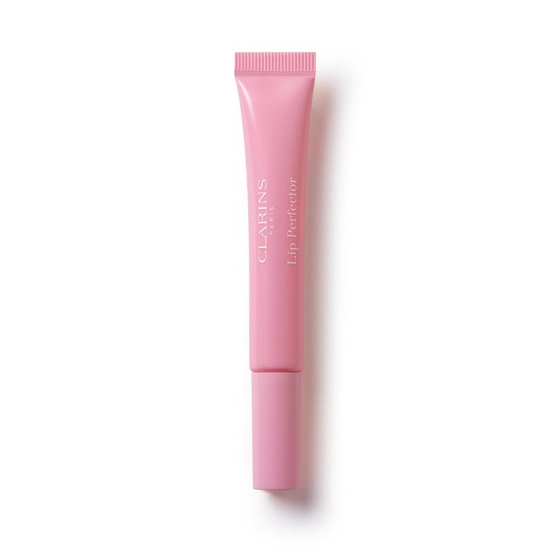 Clarins Lip Perfector - Peptide Plumping Hydrating Lip Gloss | Non-Sticky Shine & Sheer Shimmer Finish | 0.35 Ounces