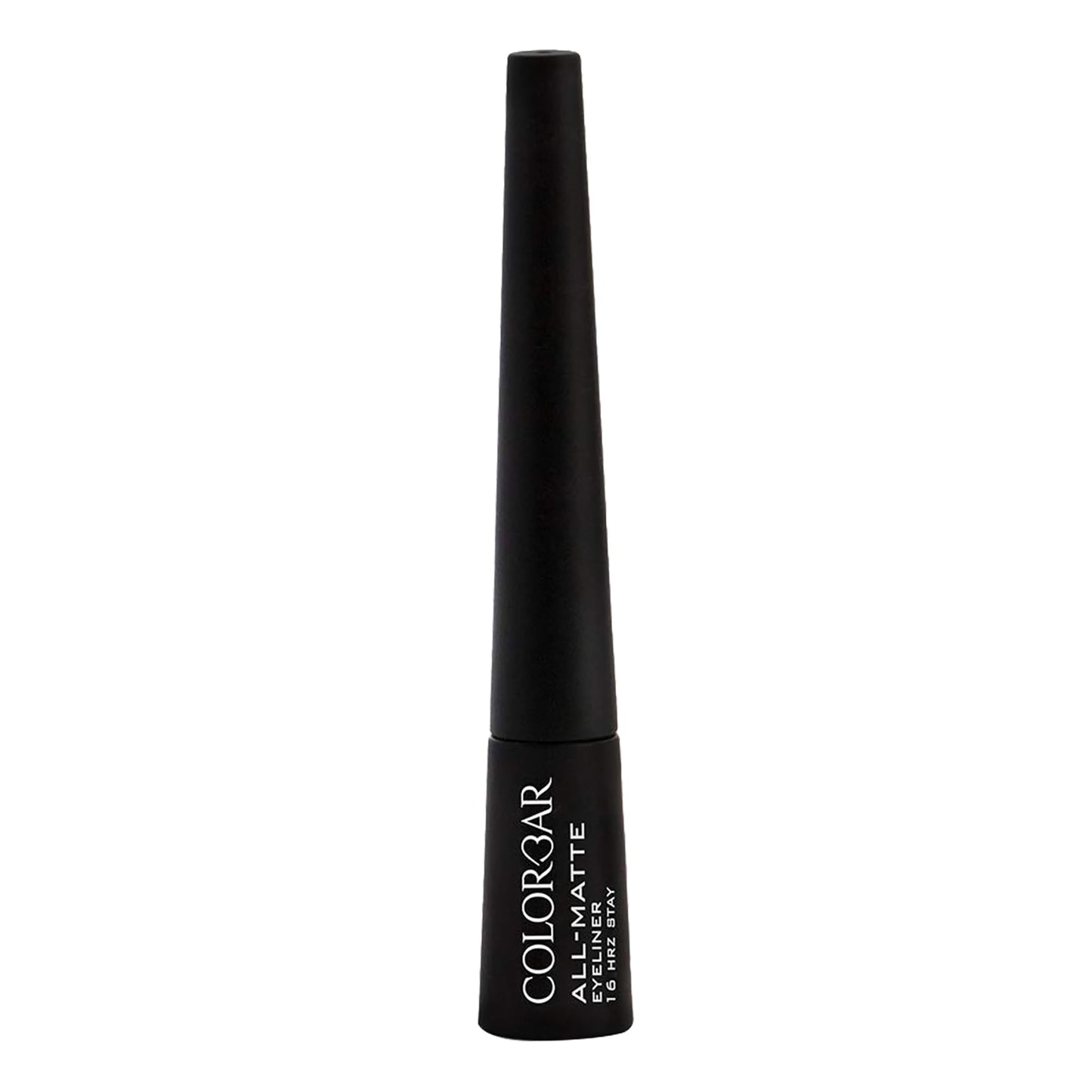 Colorbar All-Matte Eye Liner - Liquid Eyeliner with Innovative Applicator for Precision - Quick-Drying and High-Pigment - 001 Matte Black - 0.08 oz