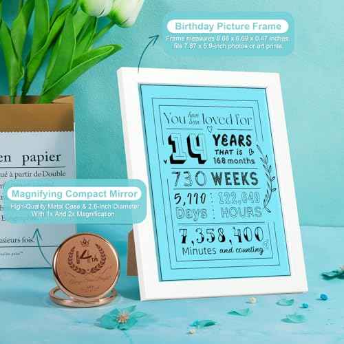 14 Year Old Girl Gifts | 14th Birthday Gifts Box for Girls | Best Gifts ideas for Girl Age 14 Only | Exclusive 2025 Edition