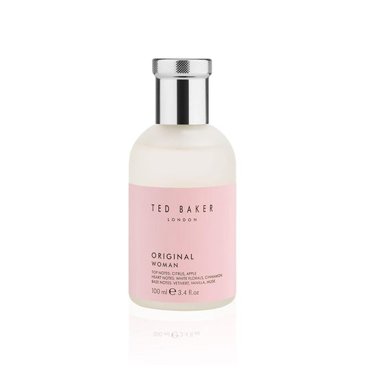 Ted Baker Pink EDT | Floral Green Women's Fragrance with Peach, Bergamot & Musk | 3.38 fl oz
