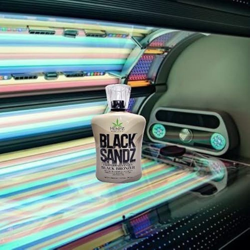 Hempz Black Sandz Unique Black Bronzer DHA & Cosmetic Bronzer 13.5oz