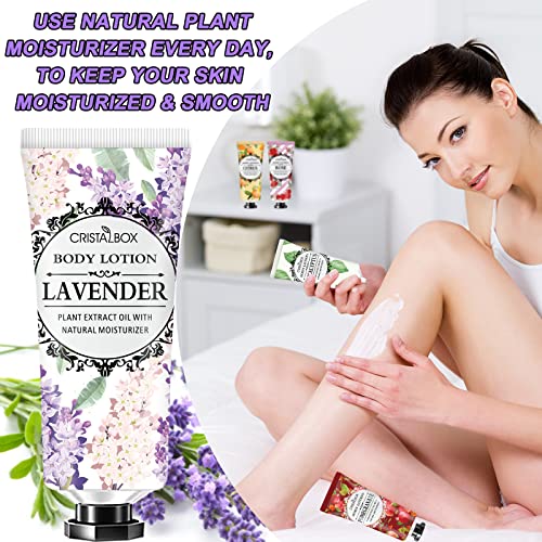 36 Pack Lotion for Dry Skin,Body Lotion for Women and Men,Stocking Stuffers for Women,Christmas Gifts Teacher Gifts,Bridesmaid Gifts,Natural Plant Scented Travel Size Lotion Bulk Body Moisturizers