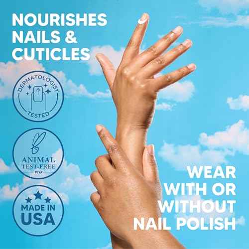 Onyx Professional Hard as Hoof Nail Strengthening Cream, Coconut Scent - Nail Growth and Conditioning Cuticle Cream Stops Splits, Chips, Cracks & Strengthens Nails, 1 oz