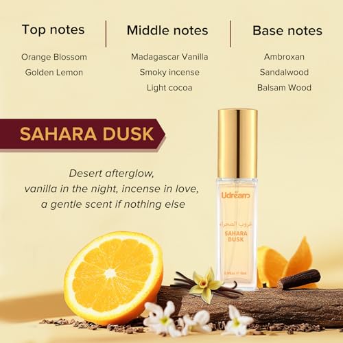 Roseye Eau de Parfum Gift Set ? 4 x 0.34 Fl Oz Travel Size Unisex Perfumes, Long Lasting Middle Eastern Inspired Scents, Elegant Mini Fragrance Set for Daily Wear, Holiday & Christmas Gifts