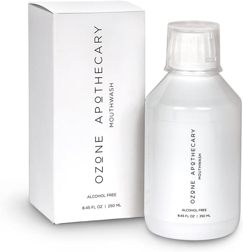 Mouthwash & Tooth Oil - 2-in-1 Oil Pulling Solution | Alcohol & Fluoride Free | Peppermint Flavor for Fresh Breath
