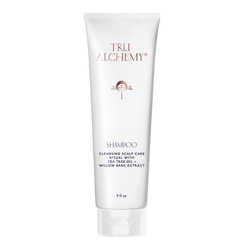 Tru Alchemy Shampoo for Growth, Volume & Scalp Health | Naturally-Derived with Tea Tree & Peppermint Oil plus Keratin & Saw Palmetto | Sulfate & Paraben Free | 9 Fl Oz.