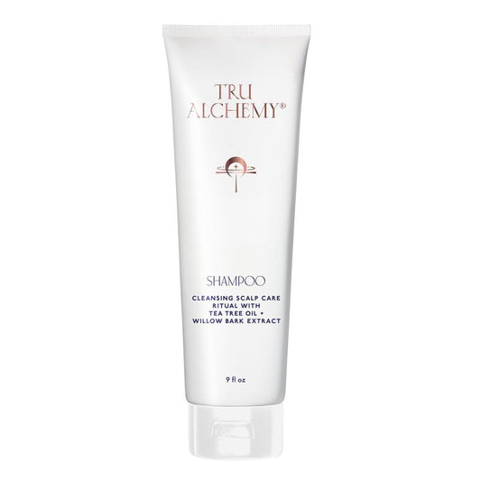 Tru Alchemy Shampoo for Growth, Volume & Scalp Health | Naturally-Derived with Tea Tree & Peppermint Oil plus Keratin & Saw Palmetto | Sulfate & Paraben Free | 9 Fl Oz.