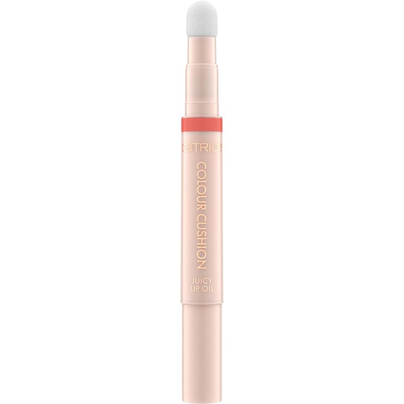 Catrice Colour Cushion Juicy Lip Oil | High-Shine, Non-Sticky Gloss with Nourishing Oils | Cushion Applicator & Twist-Up Pen | Vegan & Cruelty Free (010 | Bae Watch)