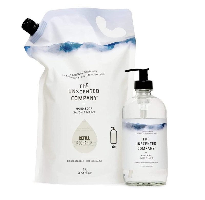 The Unscented Company Unscented Hand Soap Refill, 67.6 FZ