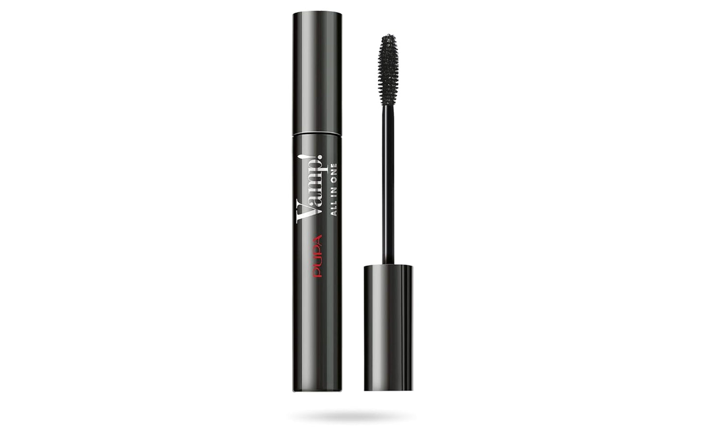 Pupa Milano Vamp! Mascara - Extreme Volume & Length for Lashes - Serum-Infused, Smudge Resistant - 101 Extra Black - 0.3 oz