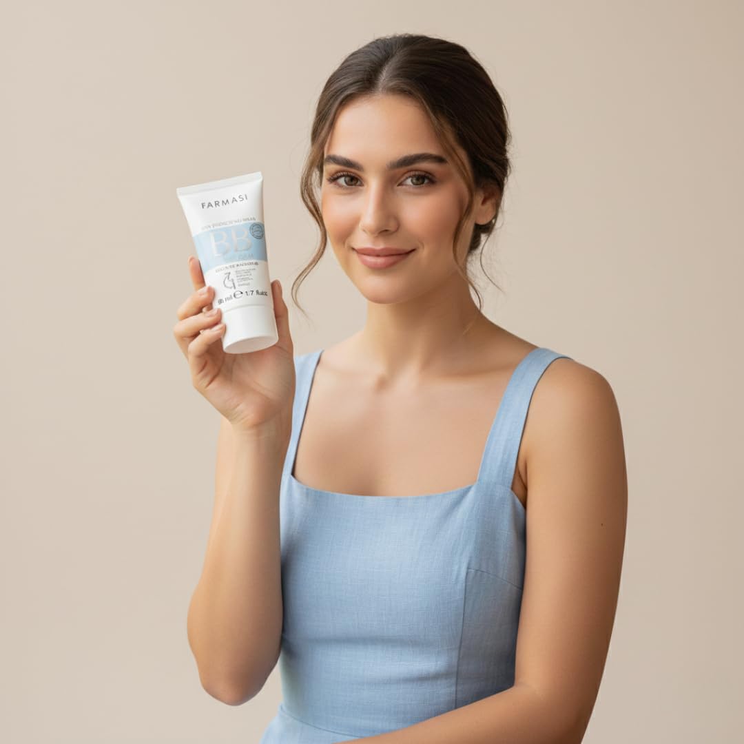 BB Cream Beauty Balm - Tinted Moisturizer with SPF 15 | Lightweight Matte Finish, Buildable Coverage, 1.7 fl oz, 02 Light to Medium